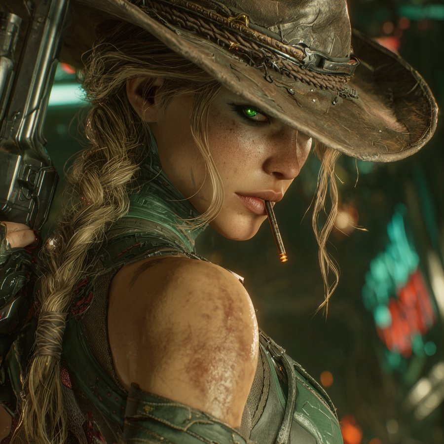 Maria — the gunslinger